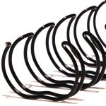 ARILLO METALICO WIRE'O  3/8 PULGADA EM-C06-NE NEGRO CAPACIDAD 75 HOJAS