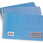CUADERNO CON ESPIRAL FORMA ITALIANA MONKY 006 100 HOJAS RAYA