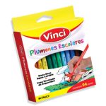 MARCADOR VINCI DELGADO LAVABLE 48358 ESTUCHE CON 24