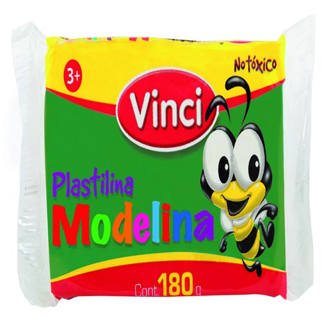 PLASTILINA MODELINA VINCI MARQUETA 180 GRS. #54 VERDE OBSCURO