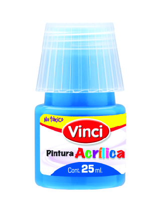 PINTURA ACRILICA VINCI 25ML 020 AZUL CELESTE