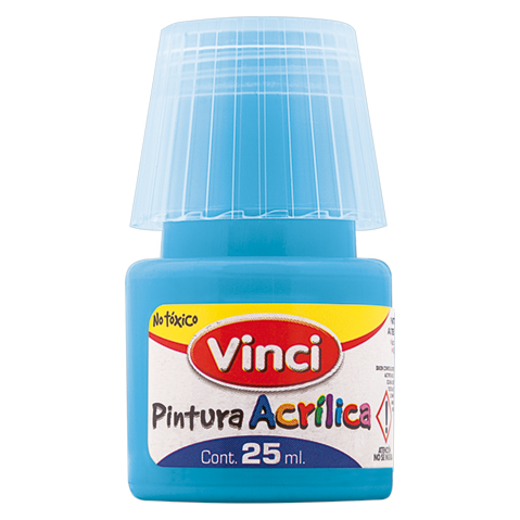 PINTURA ACRILICA VINCI 25ML 022 AZUL PASTEL
