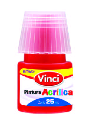 PINTURA ACRILICA VINCI 25ML 092 ROJO