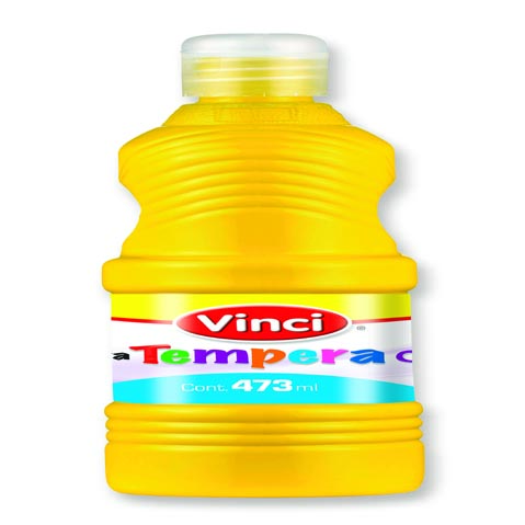 PINTURA TEMPERA VINCI 473 ML. 22641 AMARILLO