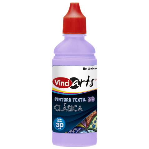 PINTURA TEXTIL VINCI CLASICA 30 ML. 1013 LILA