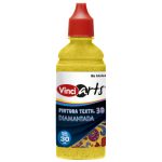 PINTURA TEXTIL VINCI 30 ML. 1034 AMARILLO DIAMANTADO