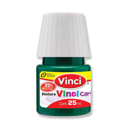 PINTURA PARA CARTEL VINCI 25 ML. 63 VERDE ESMERALDA