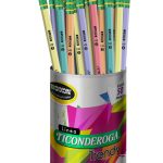 LAPIZ DIXON TICONDEROGA TRENDY PASTEL 55745 BOTE CON 50