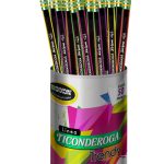 LAPIZ DIXON TICONDEROGA TRENDY STRIPE 55746 BOTE CON 50