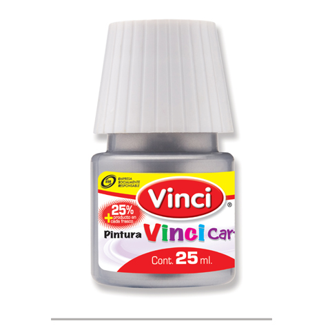 PINTURA PARA CARTEL VINCI 25 ML. 70 PLATA