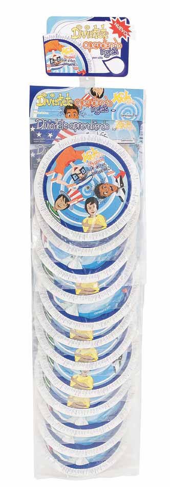 RULETA DE CONJUGACION DE VERBOS IRREGULARES KIDS AZUL