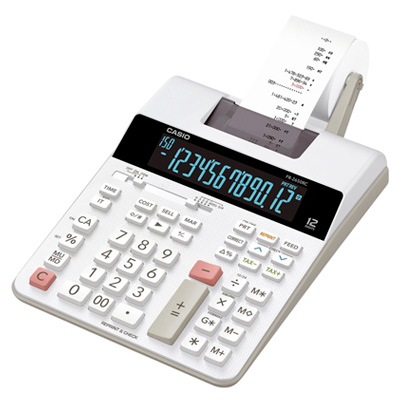 CALCULADORA CASIO FR-2650RC CON IMPRESORA 12 DIGITOS USO PESADO