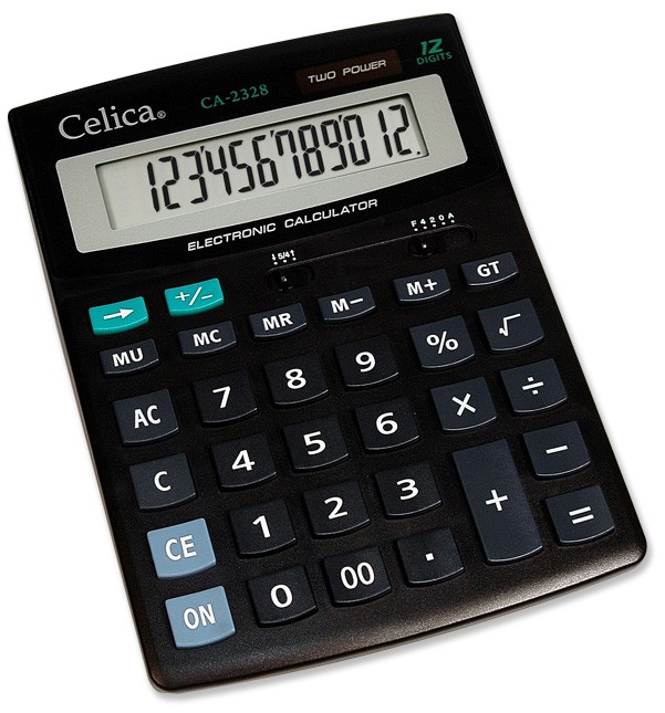 CALCULADORA DE ESCRITORIO CELICA CA-2328 12 DIGITOS