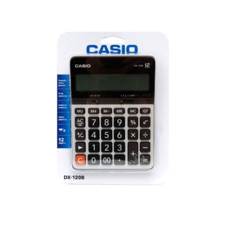 CALCULADORA DE ESCRITORIO CASIO DX-12B 12 DIGITOS