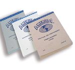 BLOCK REMISION AMERICA # 9 TAMAÑO ESQUELA ORIGINAL 100 HOJAS