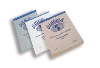 BLOCK REMISION AMERICA # 9 TAMAÑO ESQUELA ORIGINAL 100 HOJAS