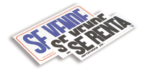 CEDULA AMERICA ""SE RENTA"" GRANDE PLIEGO