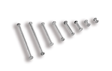 POSTE DE ALUMINIO #6 ALTURA 1/4 PULGADA