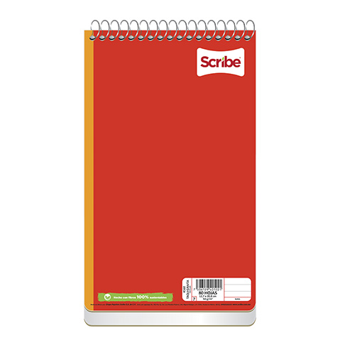 BLOCK TAQUIGRAFIA SCRIBE ESCOLAR 4560  80 HOJAS LARGO