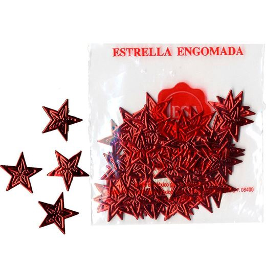 ESTRELLA LESA #16 ROJO BOLSA CON 100