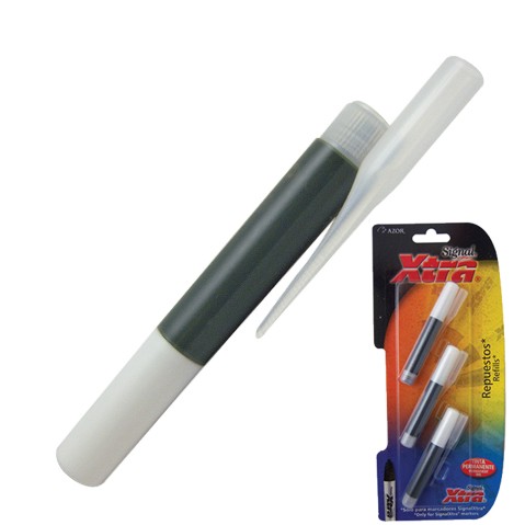 REPUESTO PARA MARCADOR SIGNAL XTRA 41131 NEGRO PAQUETE CON 3