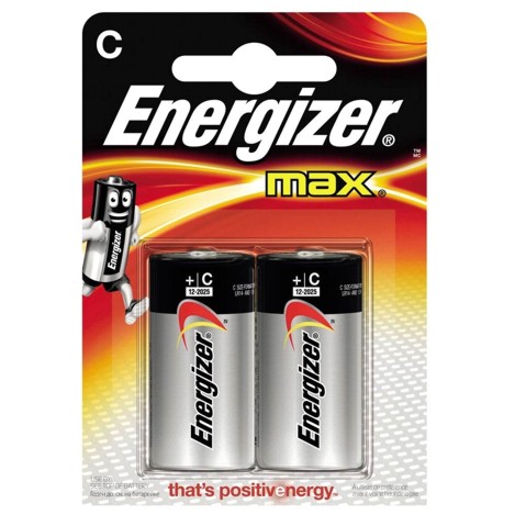 BATERIA ALCALINA ENERGIZER E93GB2 MODELO C BLISTER CON 2