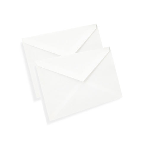 SOBRE BLANCO SOCIAL CANSA 55 KGS. 15X22.5 CMS. PAQUETE CON 50