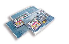 PROTECTOR PLASTICO CALIBRE 5 #4 TAMAÑO TARJETA DE VIDEOCLUB 13X8.6 CMS.