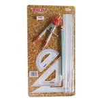 ESTUCHE DE  GEOMETRIA BACO E-5250 CON COMPAS C-800 METALICO