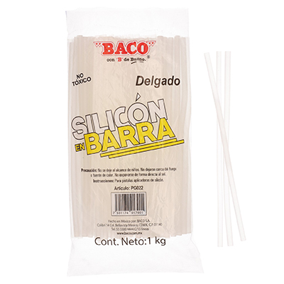 SILICON BARRA BACO PG022 DELGADO BOLSA 1KG