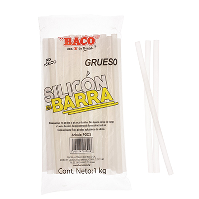 SILICON BARRA BACO PG023 GRUESO BOLSA 1KG