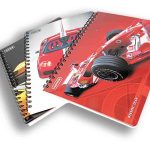 CUADERNO PROFESIONAL NORMA FERRARI 525142 100 HOJAS CUADRO 5 MM.