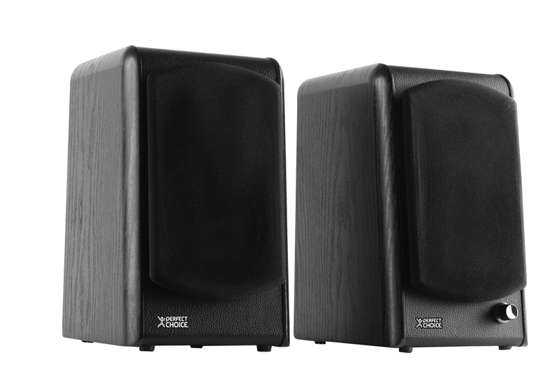 BOCINAS PERFECT CHOICE DESIGN PC-112174 ESTEREO ALTA FIDELIDAD CON 2 PIEZAS