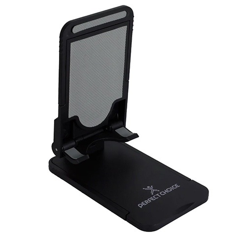 BASE ESCRITORIO PARA CELULAR PERFECTO CHOICE PC-332961 AJUSTABLE NEGRO