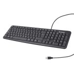TECLADO ALAMBRICO STEREN COM-624 NEGRO USB