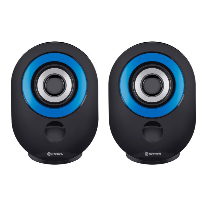 BOCINAS STEREN BOC-068 ESTEREO USB POTENCIA 70WPMPO CON CONTROL DE VOLUMEN