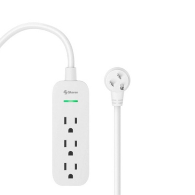 TIRA MULTICONTACTOS STEREN 905-3003 3 SALIDAS CON SUPRESOR DE PICOS