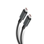 CABLE CONEXION STEREN USB-3250 USB-C A USB-C 240W  THUNDERBOLT 1 METRO