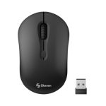 MOUSE INALAMBRICO STEREN COM-5730NE COLOR NEGRO CON NANO RECEPTOR