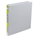 CARPETA DE ARGOLLAS CON VENTANA ARILLO ""O"" BINDERMAX509R CARTA BLANCA 0.5 PULGADAS