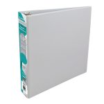 CARPETA DE ARGOLLAS CON VENTANA ARILLO ""O"" BINDERMAX 527R CARTA BLANCA 1.5 PULGADAS