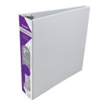 CARPETA DE ARGOLLAS CON VENTANA ARILLO ""O"" BINDERMAX 537R CARTA BLANCA 2 PULGADAS