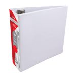 CARPETA DE ARGOLLAS CON VENTANA ARILLO ""O"" BINDERMAX 557R CARTA BLANCA 3 PULGADAS