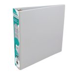 CARPETA DE ARGOLLAS CON VENTANA ARILLO ""D"" BINDERMAX  527 CARTA BLANCA 1.5 PULGADAS