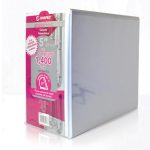 CARPETA DE ARGOLLAS CON VENTANA ARILLO ""D"" BINDERMAX 577 CARTA BLANCA 5 PULGADAS