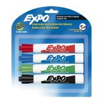 MARCADOR PARA PIZARRON BLANCO EXPO 83074 ESTUCHE CON 4