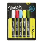 MARCADOR PARA VENTANA SHARPIE CHALK 2175541 TINTA LIQUIDA BORRABLE CON 5