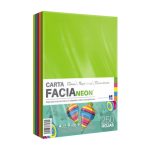 PAPEL BOND COPAMEX FACIA NEON CARTA COLORES SURTIDOS PAQUETE CON 250