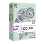 PAPEL BOND COPAMEX FACIA COLORES CARTA 37 KGS. VERDE PAQUETE CON 500
