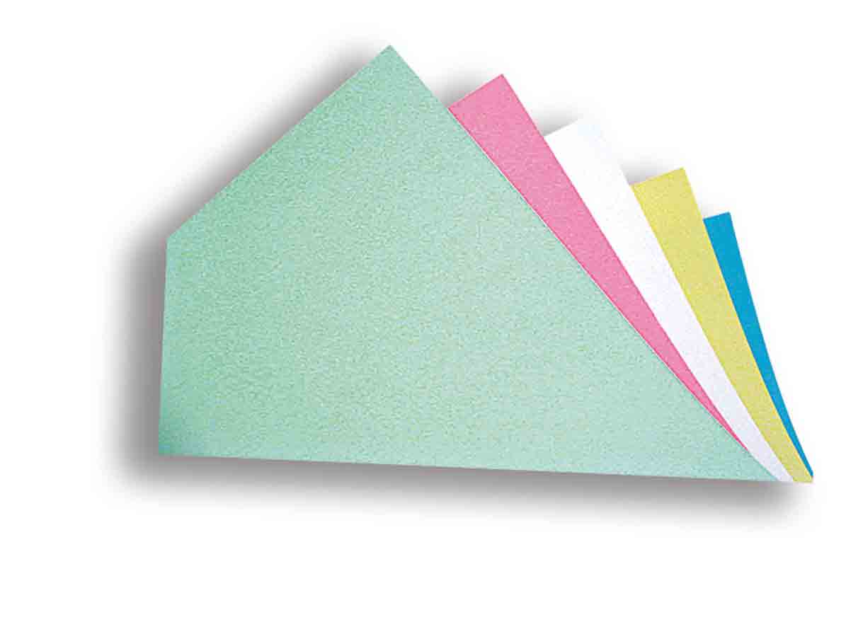 CARTULINA BRISTOL COPAMEX 59 KGS. CANARIO 50X65 CMS.  PLIEGO